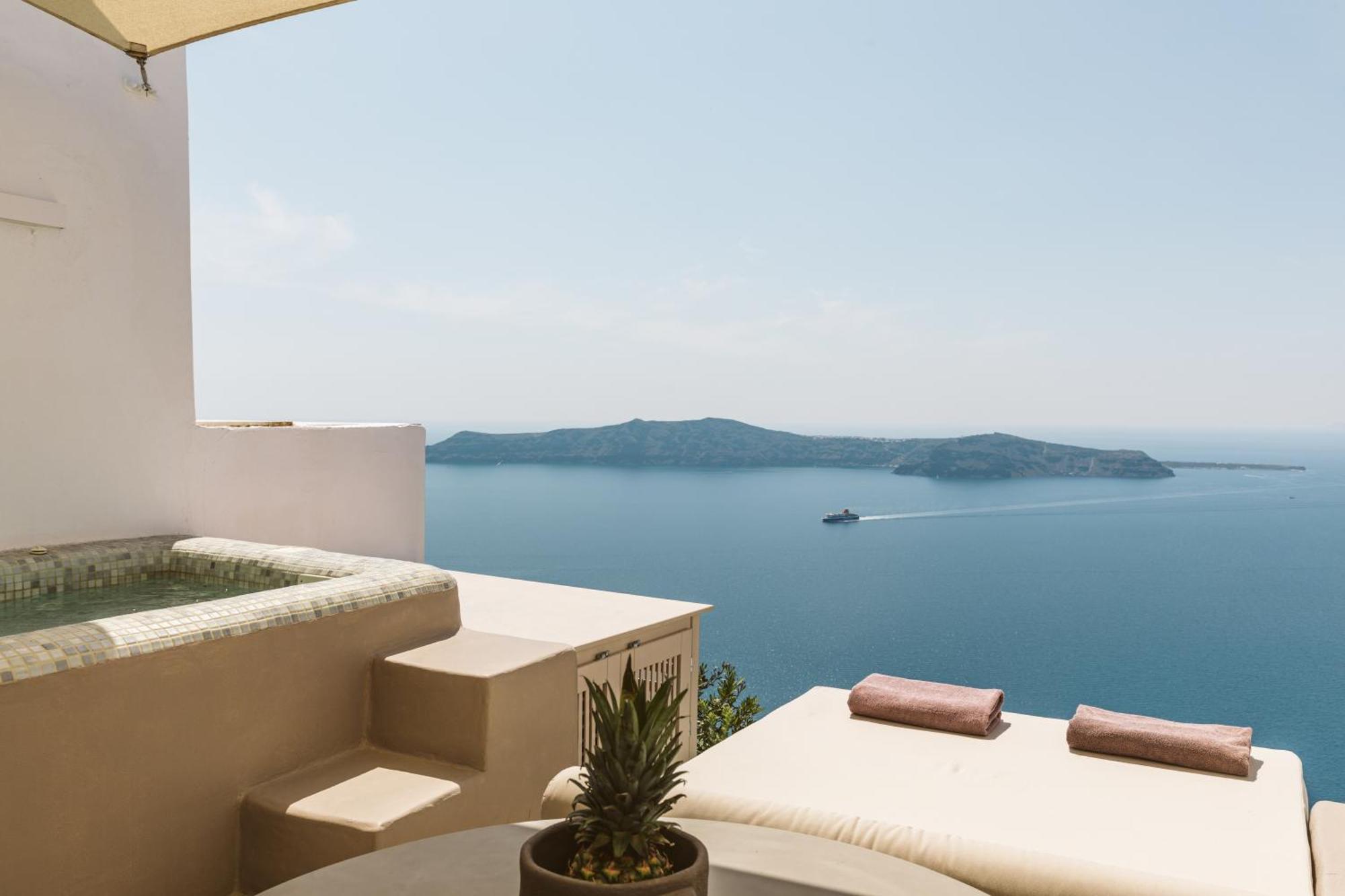 Seascape Villa By Caldera Houses 易莫洛林 外观 照片