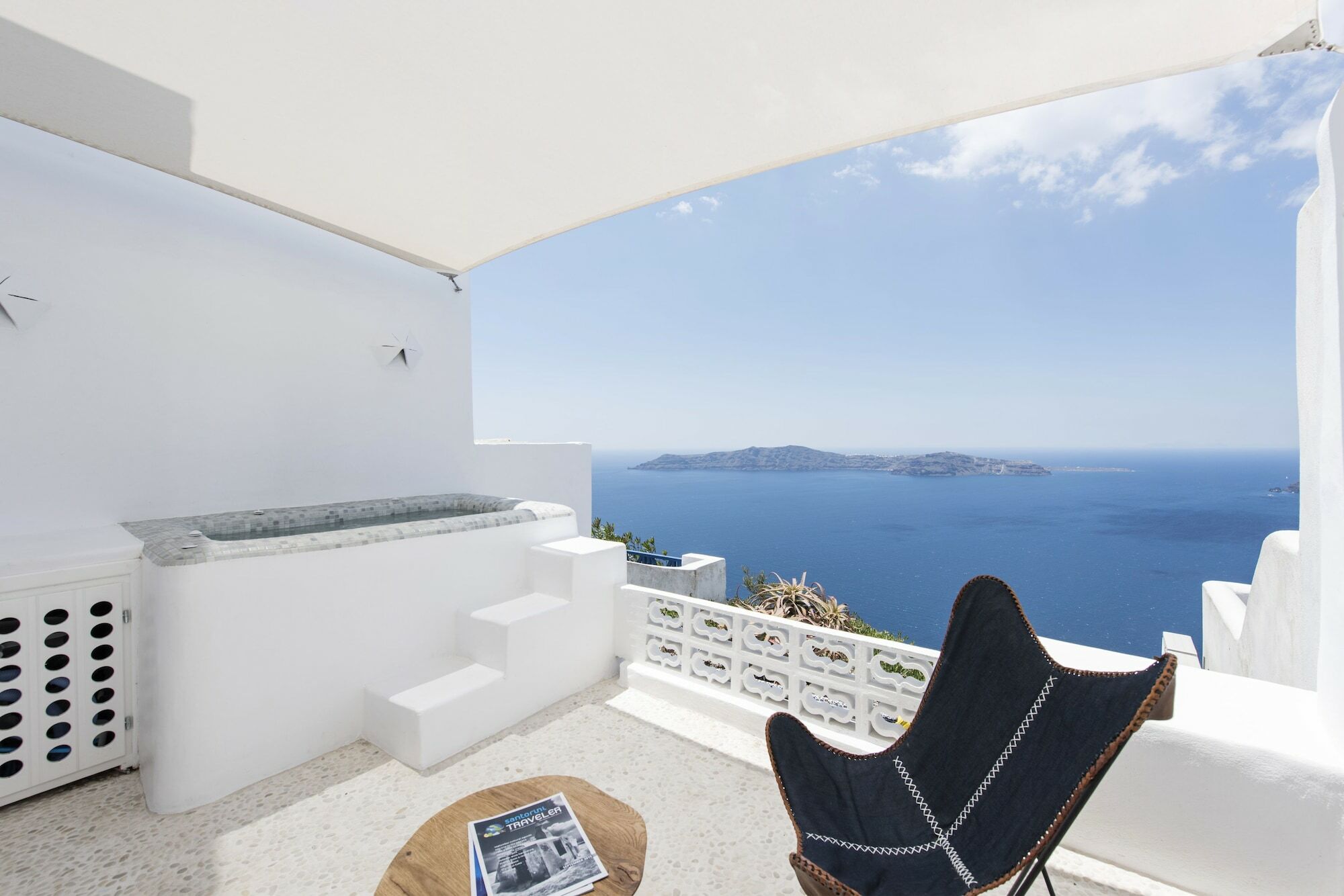 Seascape Villa By Caldera Houses 易莫洛林 外观 照片